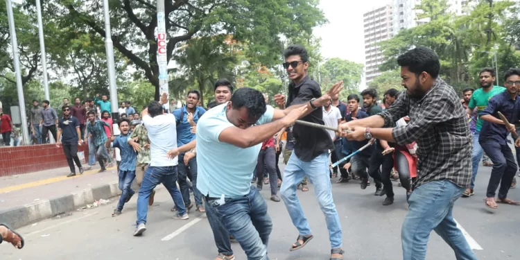 ভোটের নামে চলছে সহিংসতা